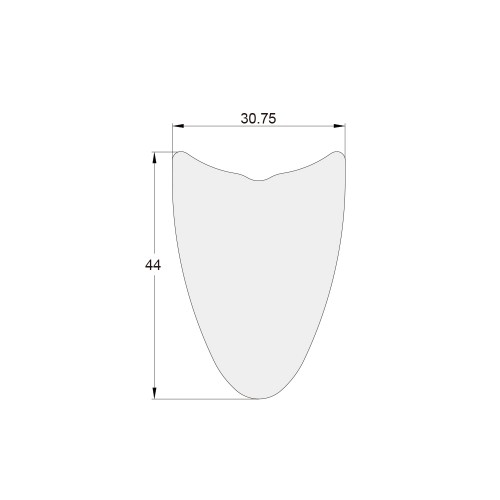 DISCOUNT: [Premium ATX] Extra-Wide 31mm Depth 44mm All Road Bicycle Carbon Rim TUBULAR 330g